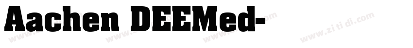 Aachen DEEMed字体转换